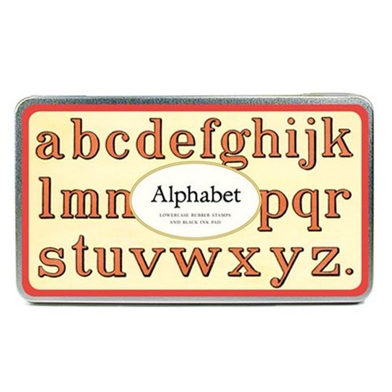 Cavallini 스탬프세트-Alphabet 소문자