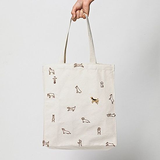 [자수에코백] my another bag : Line eco bag