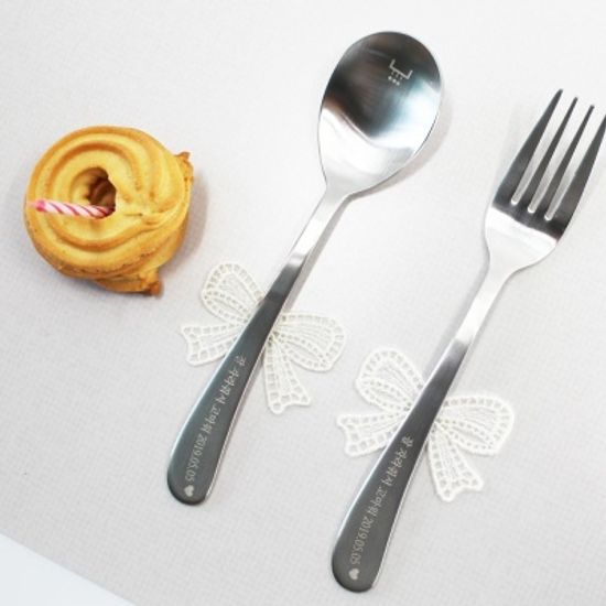 어린이집수저, 포크set(이니셜주문제작)