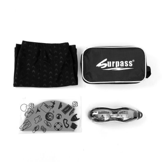 써패스 남성 실내 수영복세트 숏 수경 스윔슈트