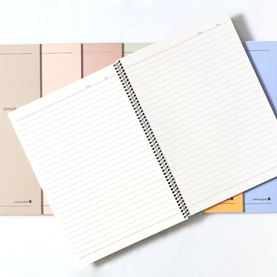 원링스프링노트 심플파스텔 10권세트 줄공책 필기