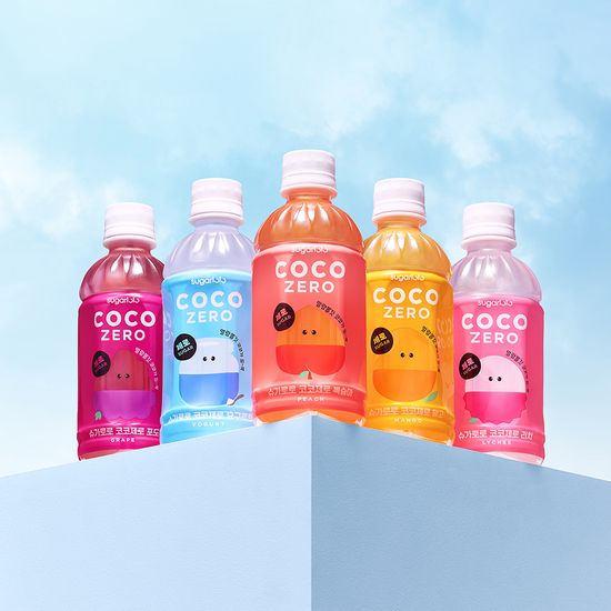 무설탕 젤리음료 슈가로로 코코제로 5종 24병 모음