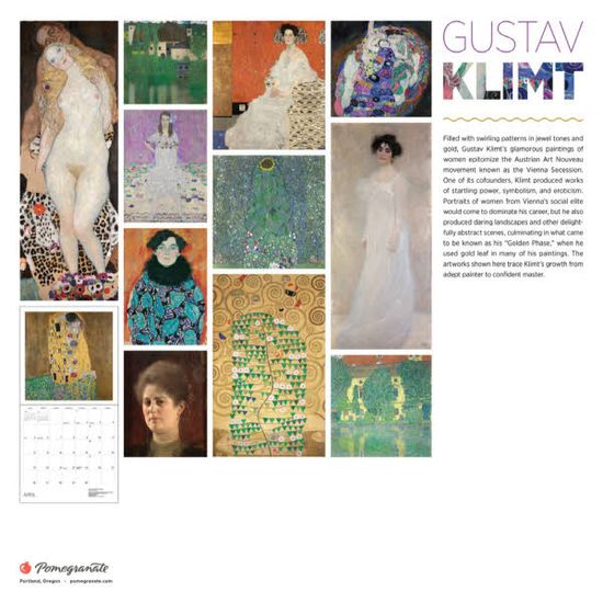 2026벽걸이캘린더 Gustav Klimt