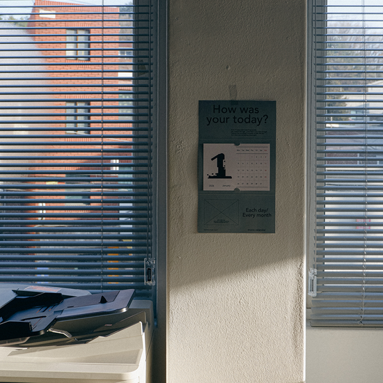 2026년 달력 모노캘린더 (벽걸이형)