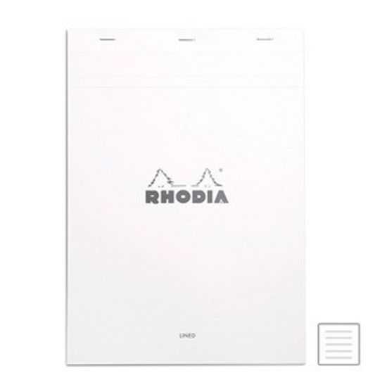 [로디아] 아이스 화이트 패드 NO.18(줄지).RD18601C