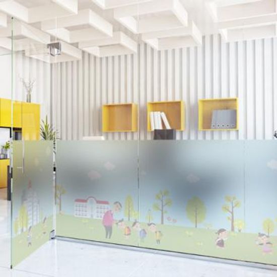 ik411_m-무점착유리시트_신나는학교가는길_글라스시트지