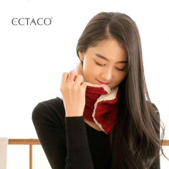 엑타코 발열 넥워머 목도리 니트 무릎담요 히트넥 