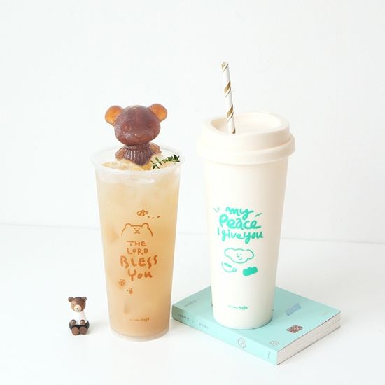 그레이스벨 타이포 리유저블 텀블러 (650ml) 4종