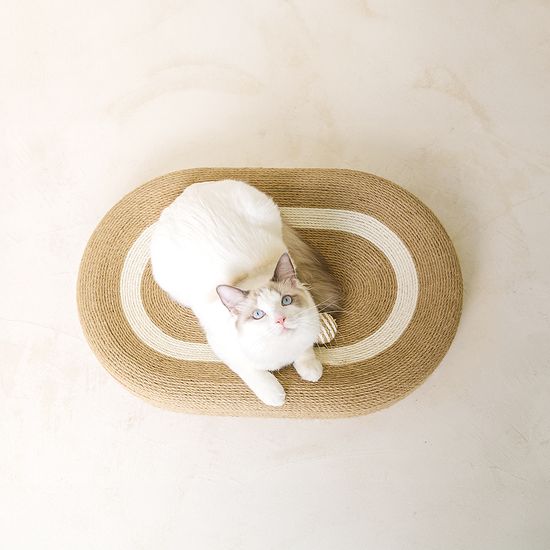 레토 고양이 스크래쳐 사이잘삼 침대 60x40 LPS-SS03