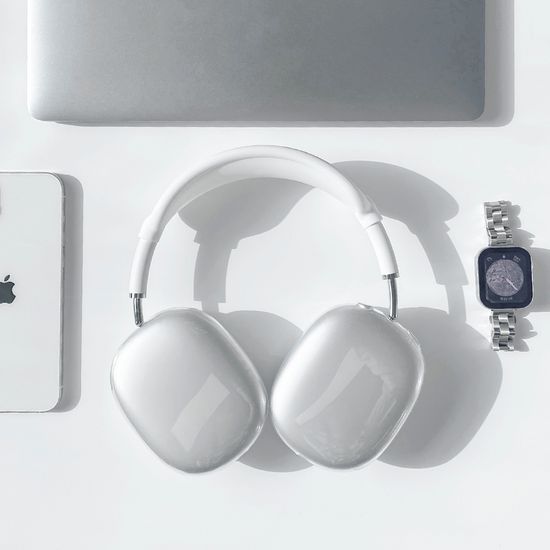 뷰씨 에어팟 맥스 케이스 투명 이어 캡 보호 커버