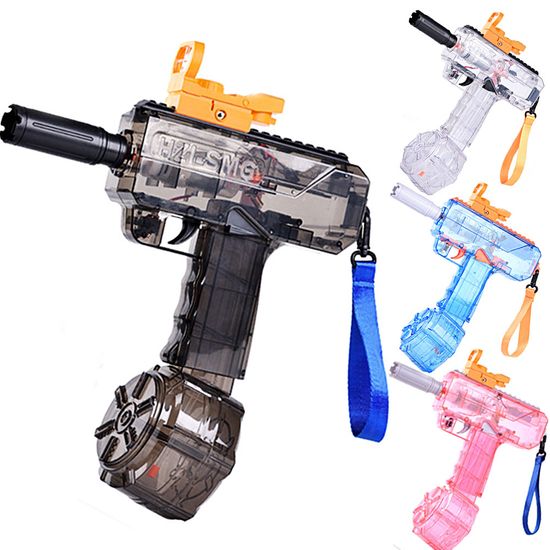 투명 고압 글록 물총 전동 샷건 권총 워터건 물놀이