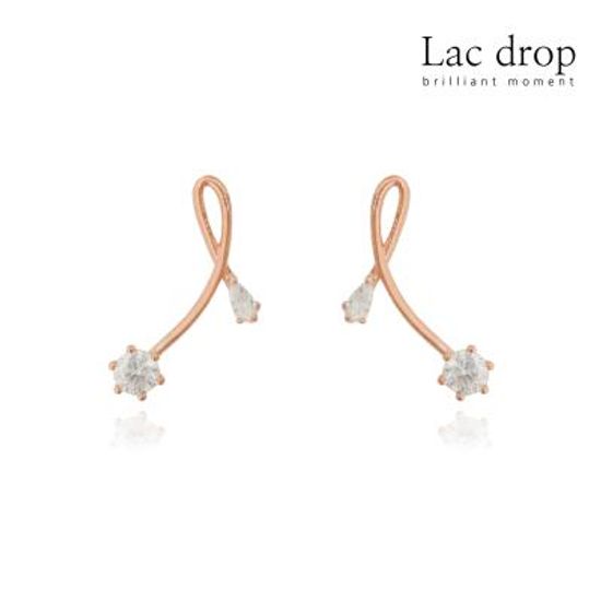 [라끄드롭] 비올라 실버귀걸이 OYSE20J239