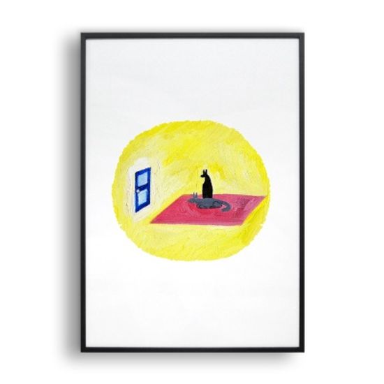 Waiting for you / 일러스트 액자