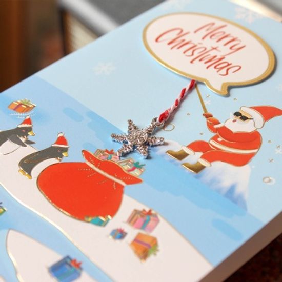 선물낚시하는 산타 / 025-CM-0187