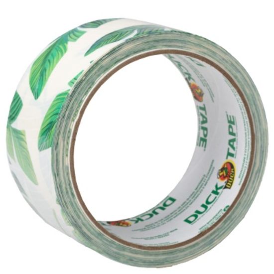 덕테이프 디자인 박스 테이프 바나나리프 무늬 9m