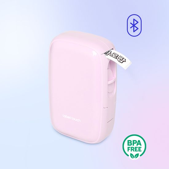 [라벨터치]블루투스 라벨프린터 마로팝 컬러 라벨기