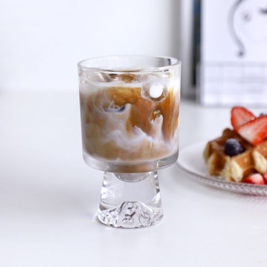 러델 스노우 언더락 유리 고블렛잔 340ml 2type 택1