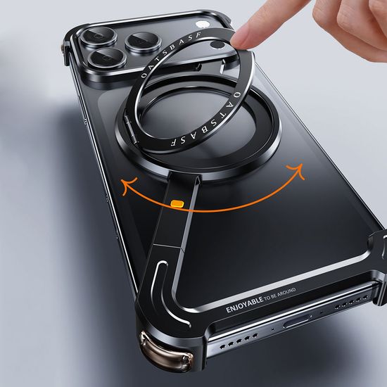 아이폰 17 pro max air 메탈 맥세이프 링 범퍼 케이스