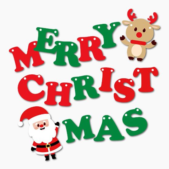 보석십자수 가랜드 메리 크리스마스 파티 이벤트 용품