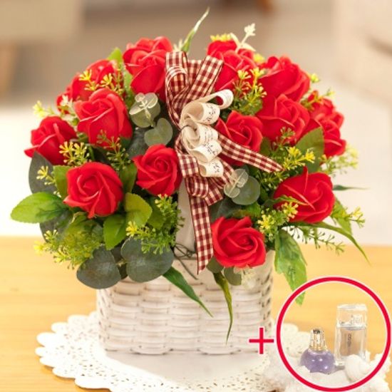 FN1214 비누꽃바구니+향수(스무살의기적)