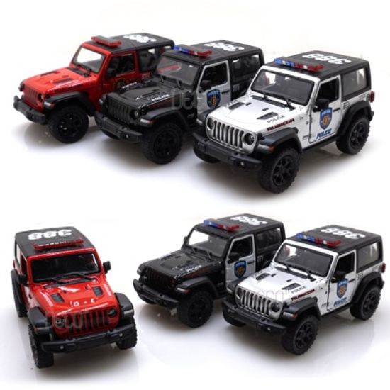 지프 랭글러 루비콘 경찰차 소방차 미니카