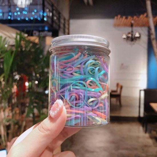 여자 헤어 밴드 예쁜 머리 대용량 고무줄 끈 비비드