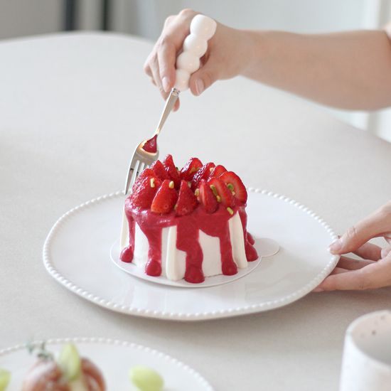 블랑 도트 S / L 프렌치 홈카페 접시 세트 감성 세트