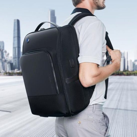 라임바 스퀘어 백팩남자남성학생직장인노트북