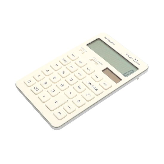 컬러계산기  ECD-805 화이트 사무용계산기 일반계산기