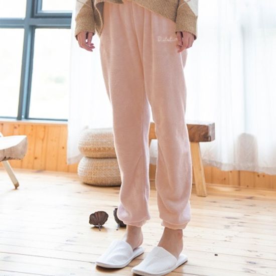 소프트 극세사 수면바지(핑크)