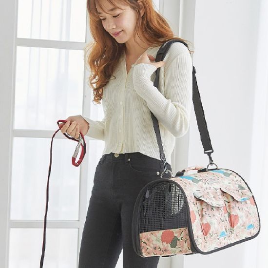 반려동물 강아지 고양이 이동식 가방 Lily (Ivory)