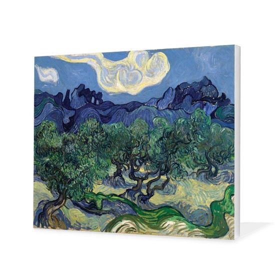 고흐 - 올리브밭 풍경 (올리브 나무들) Olive Trees