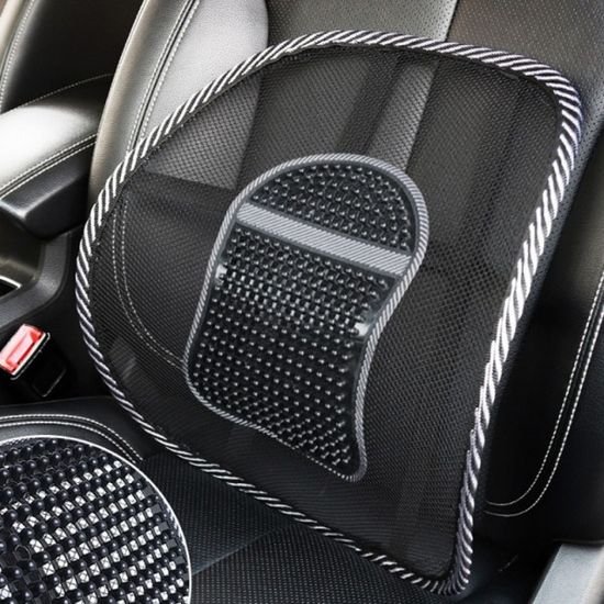 차량용 허리 받침대 시트 등받이 쿠션 통풍 지압 사무