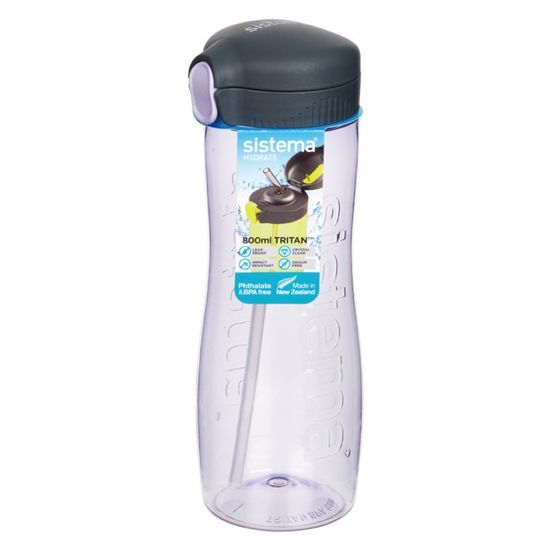[시스테마]트리탄 퀵플립 스포츠물병 800ml (6color)
