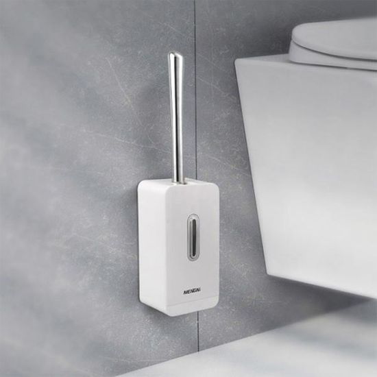 미니플 프리메라 벽걸이 욕실 청소 변기 브러쉬