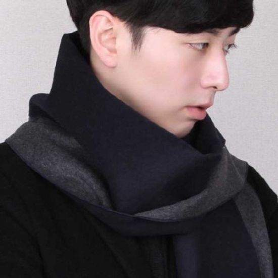 [폴엔나나] [울더블페이스/캐시미어감촉 머플러] Wool Double Face muffler