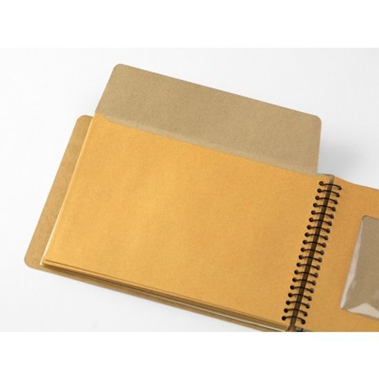 SPIRAL RING NOTEBOOK (B6) Window Envelop