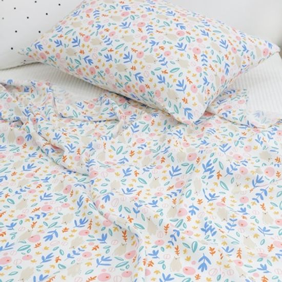 냉장고 인견 베어플라워 여름 홑이불