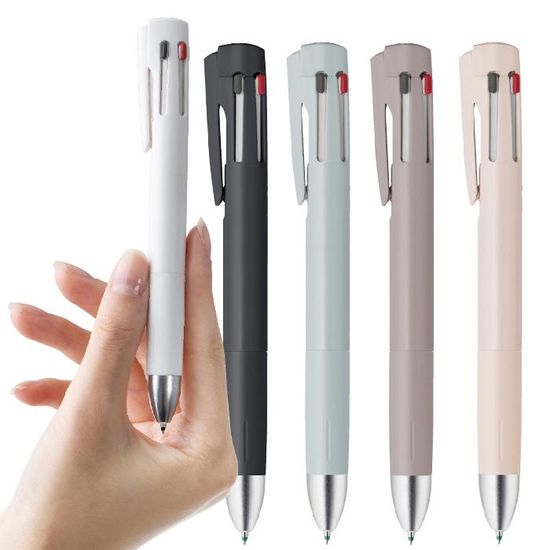 제브라 블렌 0.7mm 4색볼펜+샤프 멀티펜 B4SA88 1갑
