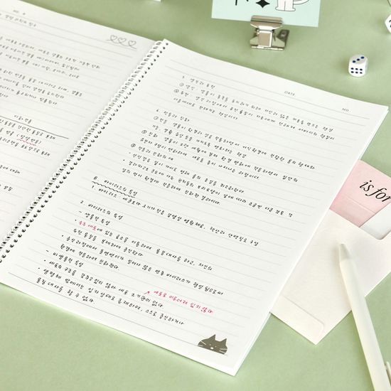 아이코닉 두들 라인노트