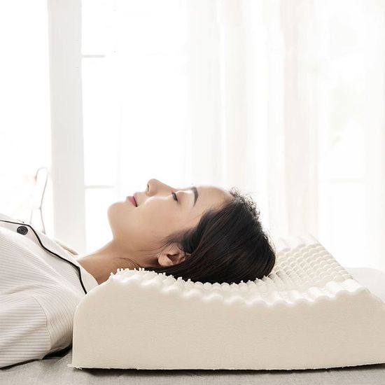 라텍스 베개 커버 set 견인 경추 메모리폼 베게 배게