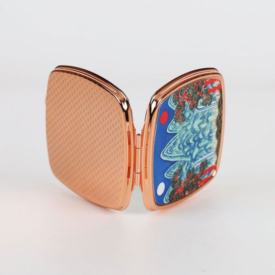 북키스 한국화 손거울 로즈골드 전통 굿즈