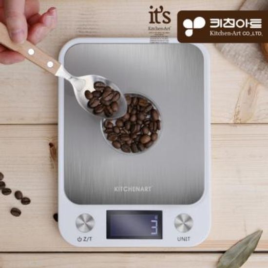 키친아트 주방 정밀 전자계량저울555 원두 베이킹저울