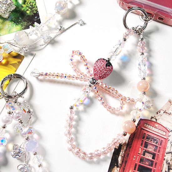 스마트폰 비즈 스트랩