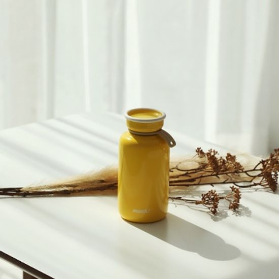 [MOSH] 모슈 보온보냉 라떼 텀블러 450 옐로우