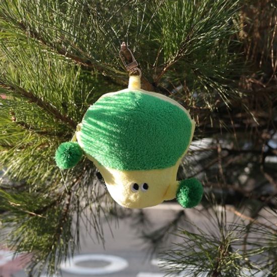 핑크풋 브로콜리 동전지갑