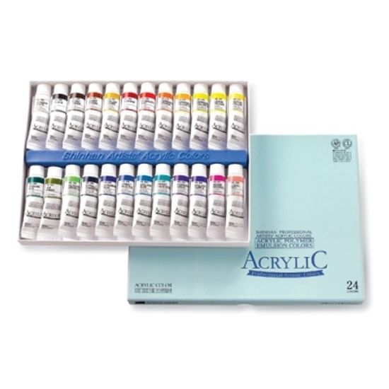 [신한화구] 아크릴물감24색 20ml [세트/1]  87637