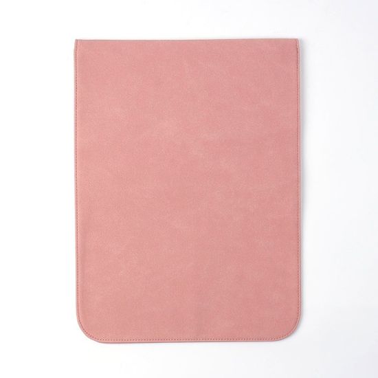 맥씬 노트북 가죽 슬리브 파우치 케이스 15.4형 핑크