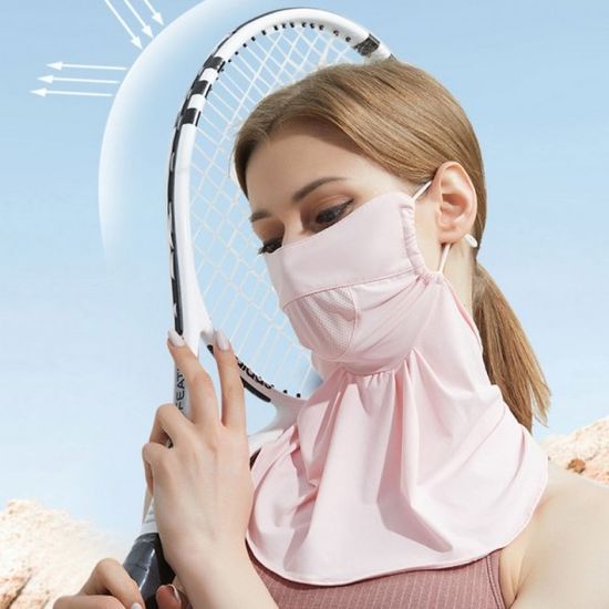 여름 UV차단 자외선차단 UPF50+ 스포츠 쿨마스크 쿨스
