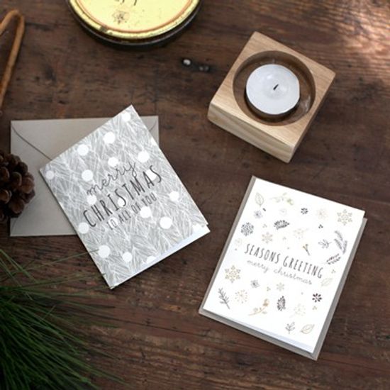 디비디 크리스마스 카드 세트 - Leaf